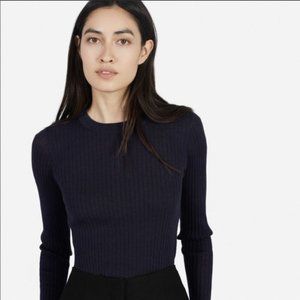 Everlane wool ribbed long-sleeve XS